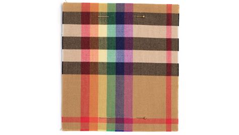 ultima sfilata burberry lgtb|Burberry creates a rainbow tartan in support of LGBT charities.